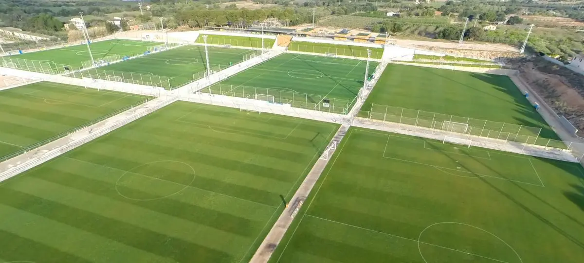 Vista de las instalaciones deportivas de Salou